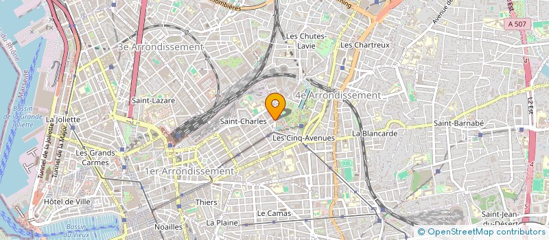 localisation de l'entreprise H2I-MADE IN INTERNET à MARSEILLE