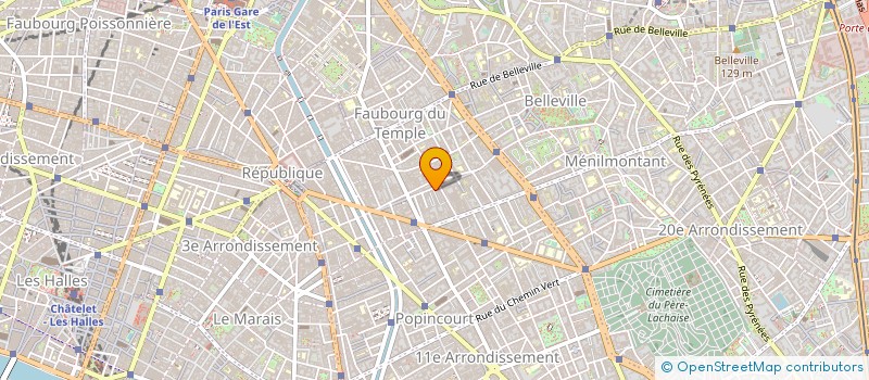 localisation de l'entreprise H2J INDUSTRIES SA à PARIS