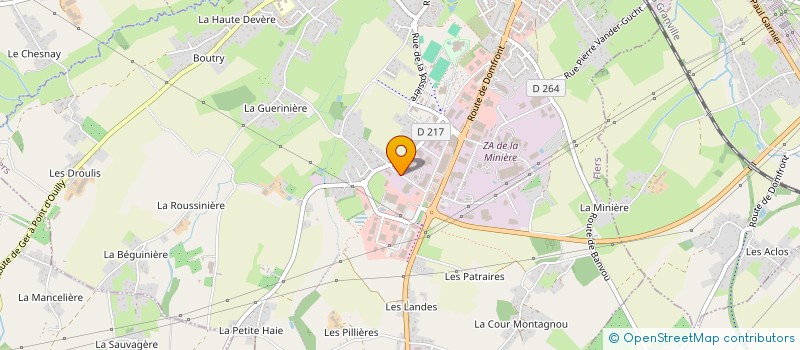 localisation de l'entreprise H2JP à FLERS