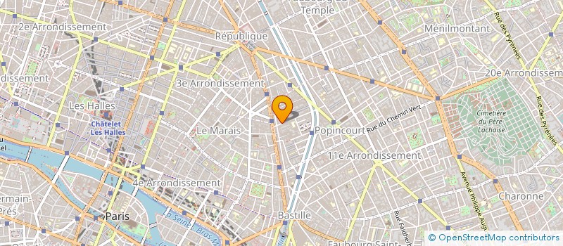 localisation de l'entreprise H2KL  PARIS