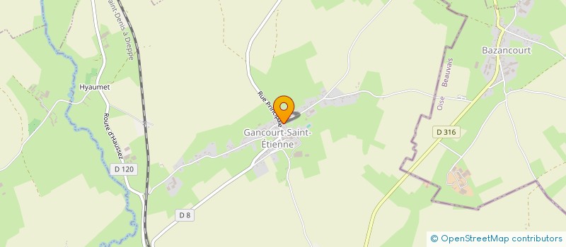 localisation de l'entreprise H2L  GANCOURT-SAINT-ETIENNE