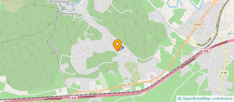 localisation de l'entreprise H2L.FR  BRIGNOLES