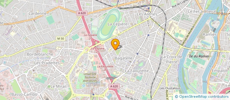 localisation de l'entreprise H2L TRANSPORTS à TOULOUSE