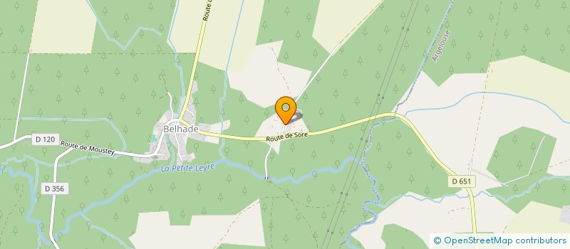 localisation de l'entreprise H2LD  AURICE