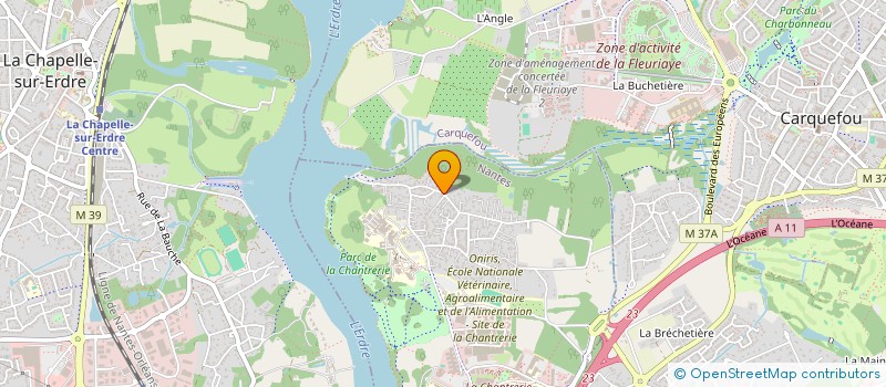 localisation de l'entreprise H2LP  NANTES