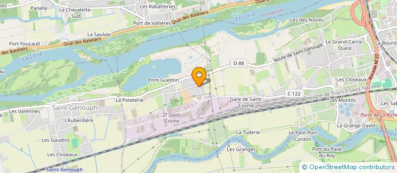 localisation de l'entreprise H2LVE IMMO  LA RICHE