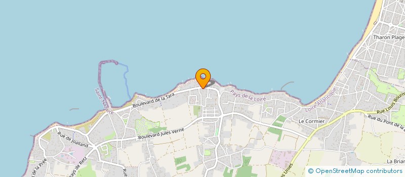 localisation de l'entreprise H2M à LA PLAINE-SUR-MER
