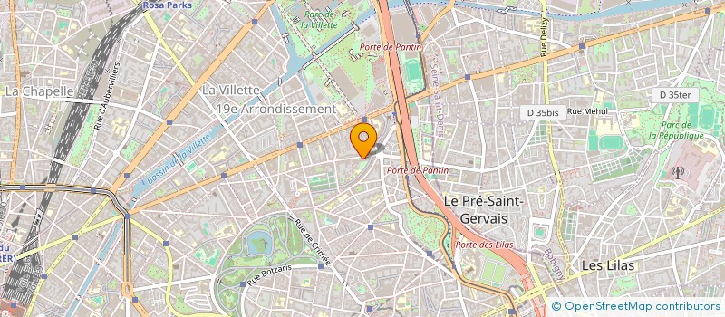 localisation de l'entreprise H2M  PARIS