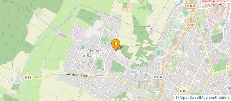 localisation de l'entreprise H2M  SAINT-GEORGES-SUR-BAULCHE