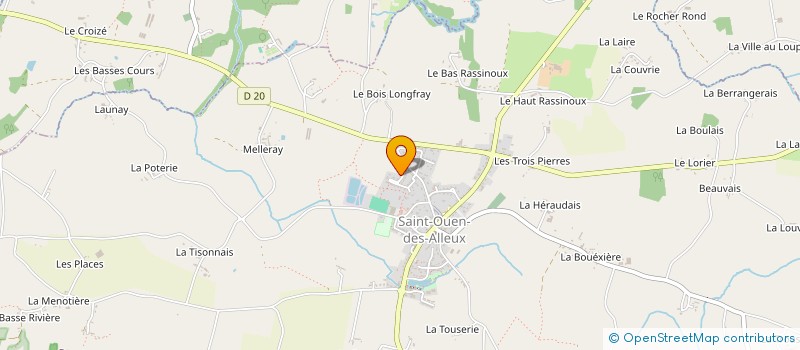 localisation de l'entreprise H2M SPORT HORSES  SAINT-OUEN-DES-ALLEUX