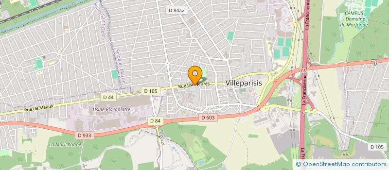 localisation de l'entreprise H2MANAGEMENT à VILLEPARISIS