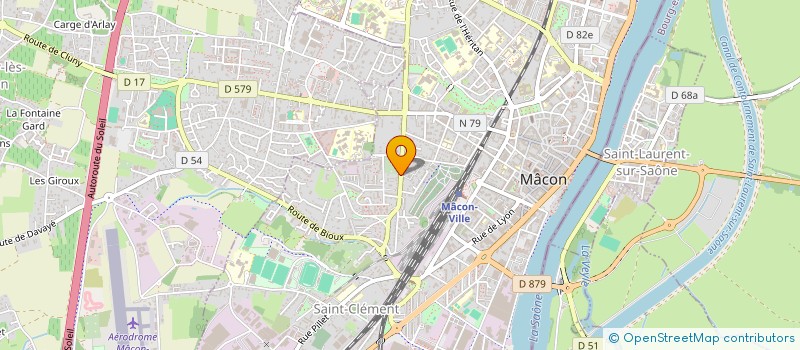 localisation de l'entreprise H2MCC à MACON