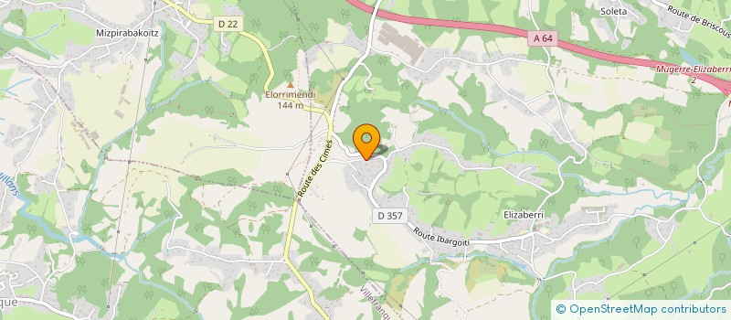 localisation de l'entreprise H2MO  MOUGUERRE