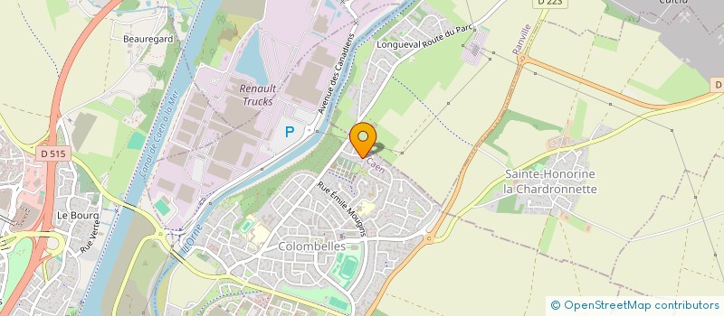 localisation de l'entreprise H2N GEOTECHNIQUE à COLOMBELLES