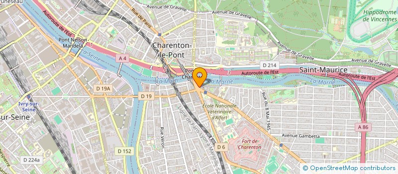 localisation de l'entreprise H2NO à MAISONS-ALFORT