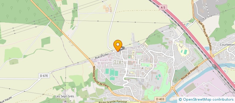 localisation de l'entreprise H2O  MONTEREAU-FAULT-YONNE