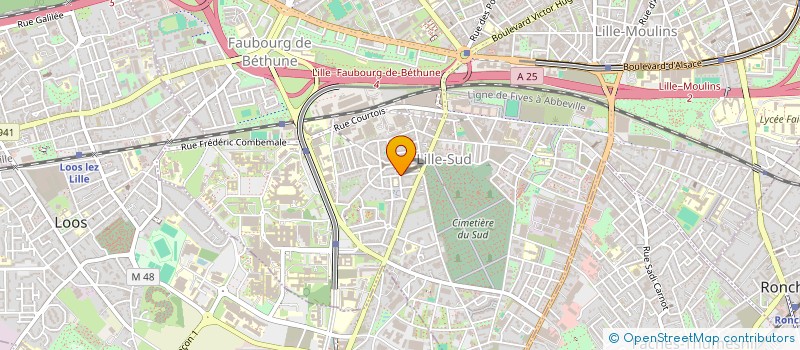 localisation de l'entreprise H2O à LILLE
