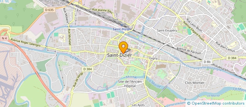 localisation de l'entreprise H2O à SAINT-DIZIER