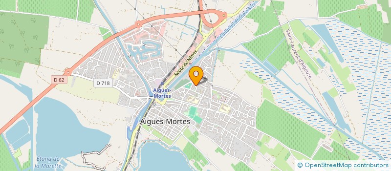 localisation de l'entreprise H2O  AIGUES-MORTES