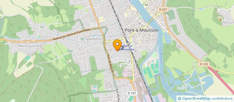 localisation de l'entreprise H2O  METZ