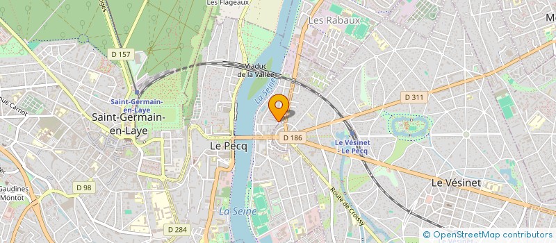 localisation de l'entreprise H2O CLINICAL RESEARCH à LE PECQ