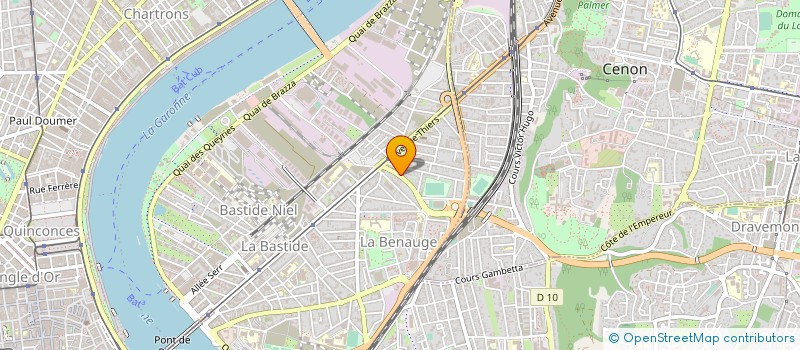 localisation de l'entreprise H2O DETECT à BORDEAUX