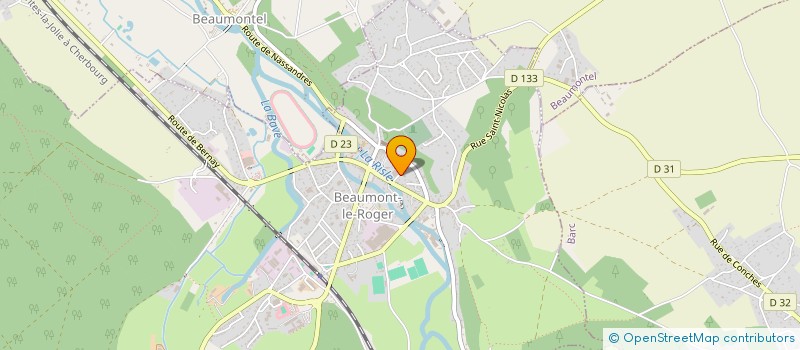 localisation de l'entreprise H2O EVOLUTION à BEAUMONT-LE-ROGER