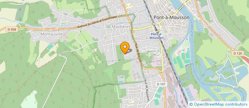 localisation de l'entreprise H2O FUITE  MAIDIERES