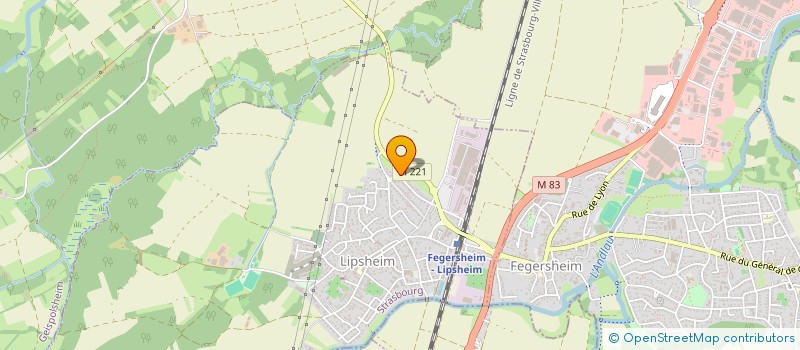 localisation de l'entreprise H2O NATATION  LIPSHEIM