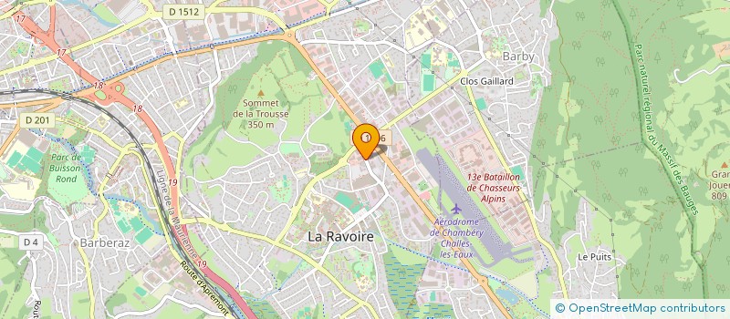 localisation de l'entreprise H2O PROPRETE à LA RAVOIRE
