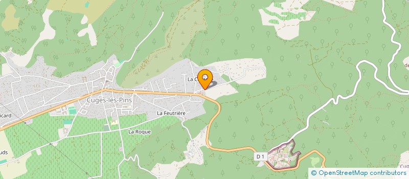 localisation de l'entreprise H2O RENOVATION  CUGES-LES-PINS