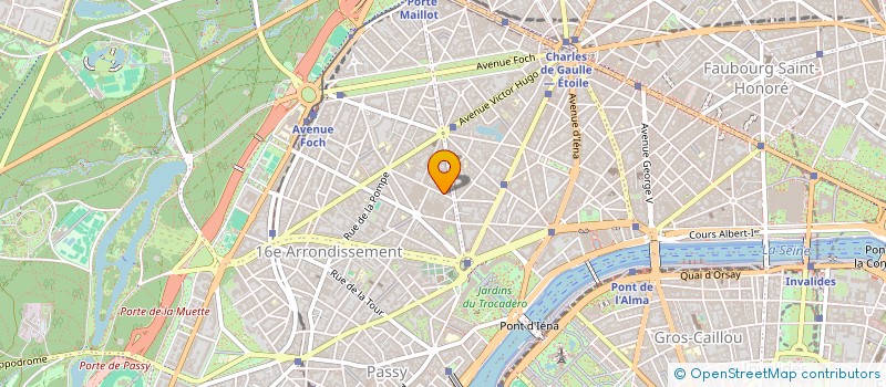 localisation de l'entreprise H2P  PARIS