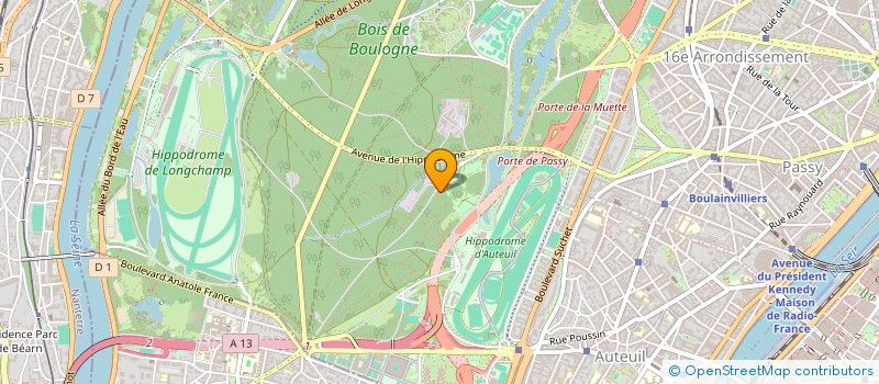 localisation de l'entreprise H2P  PARIS