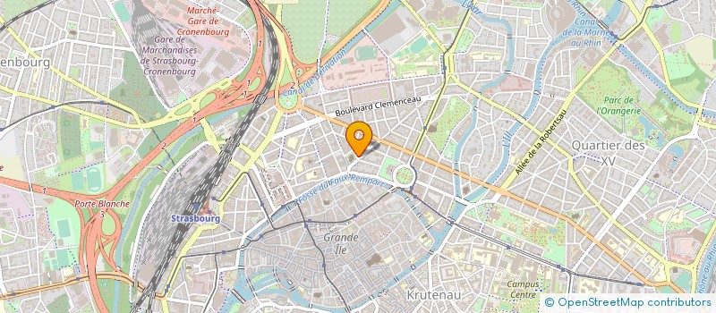 localisation de l'entreprise H2R à STRASBOURG