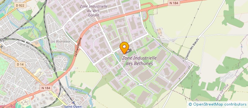 localisation de l'entreprise H2R à SAINT-OUEN-L'AUMONE