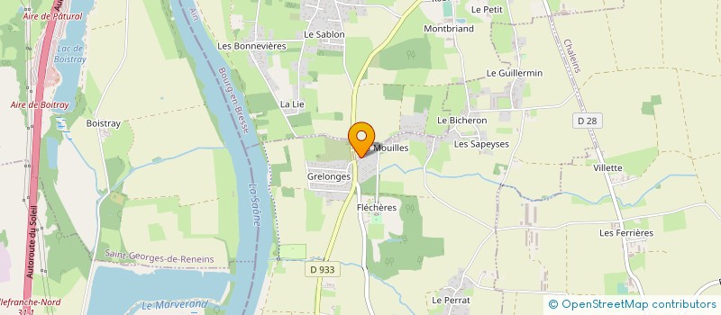 localisation de l'entreprise H2R à FAREINS