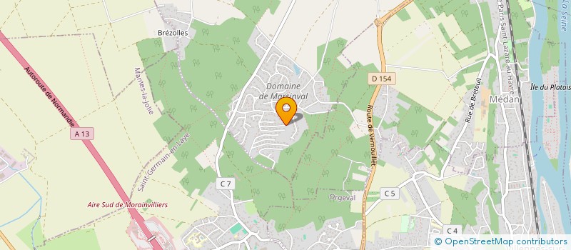 localisation de l'entreprise H2R CONSULTING à VERNOUILLET