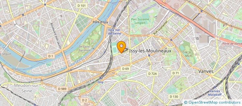 localisation de l'entreprise H2R ENERGIES à ISSY-LES-MOULINEAUX