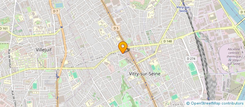 localisation de l'entreprise H2R HOLDING à VITRY-SUR-SEINE