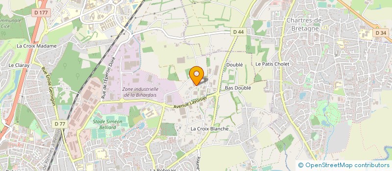 localisation de l'entreprise H2R HYDRAULIQUE  PLECHATEL