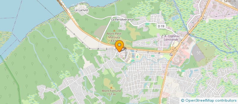 localisation de l'entreprise H2ROSE IMMOBILIER à MATOURY