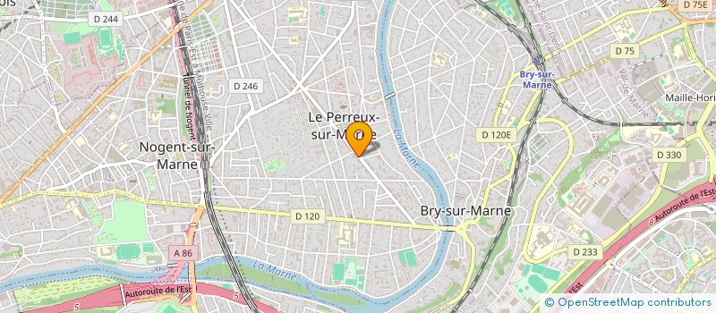 localisation de l'entreprise H2S à LE PERREUX-SUR-MARNE