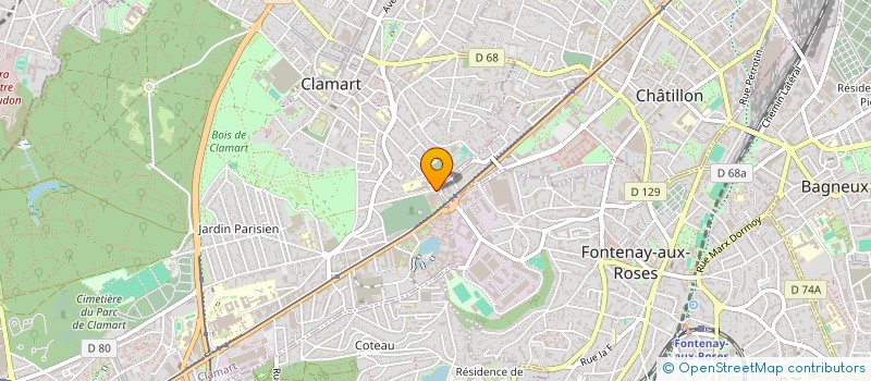 localisation de l'entreprise H2SOL-INDUSTRY à CLAMART