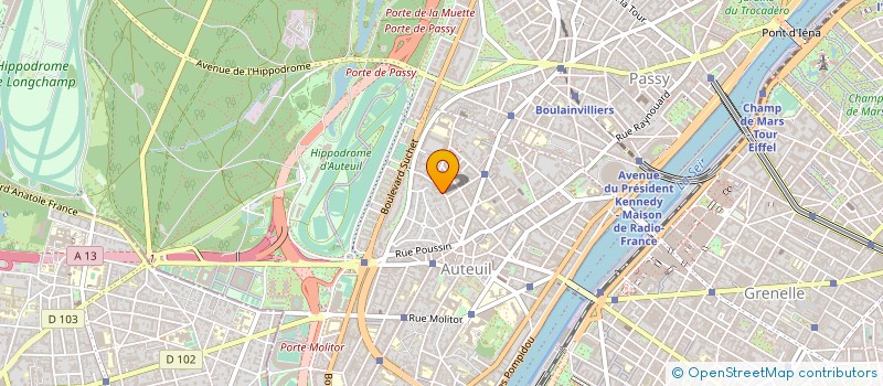 localisation de l'entreprise H2T CONSTRUCTION à PARIS