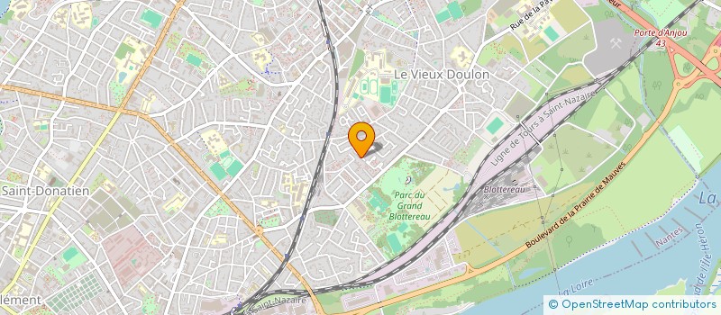 localisation de l'entreprise H2TECH à NANTES
