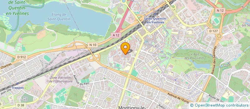 localisation de l'entreprise H2V à MONTIGNY-LE-BRETONNEUX