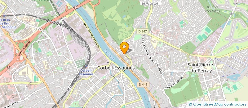 localisation de l'entreprise H2VOL SERVICES à CORBEIL-ESSONNES