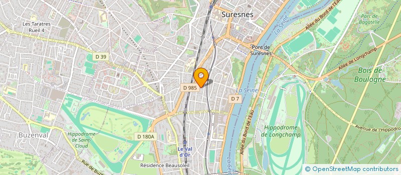 localisation de l'entreprise H2W CONSULTING  SURESNES