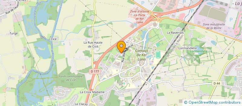 localisation de l'entreprise H2X DEFENSE  BRUZ