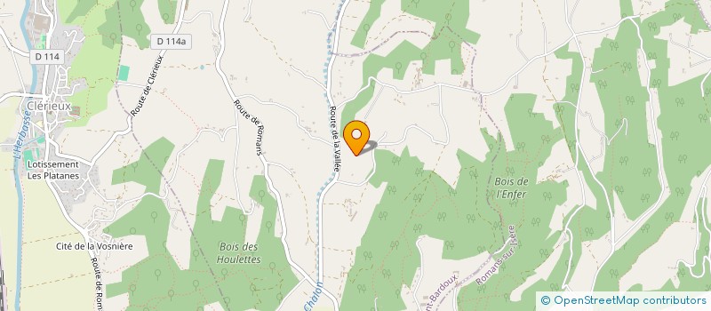 localisation de l'entreprise H3+ IMMO  BOURG-LES-VALENCE